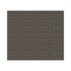 almond color residential garage door on clearance at Barron Equipment
