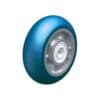 6 Inch Blickle Besthane Polyurethane Wheel with Aluminum Core with Extra Crowned Running Tread