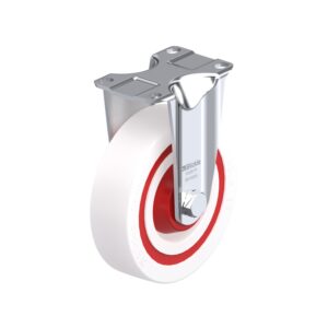 5 Inch Rigid Caster with Nylon 6 Wheel Low Noise Operation