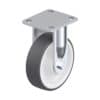 6 Inch Industrial Rigid Caster with Blickle Thermoplastic Polyurethane Wheel