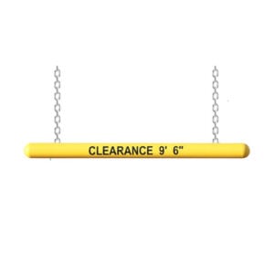 Parking lot clearance bar from Barron Equipment