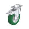 5 Inch Swivel Caster with Blickle Polyurethane Softhane Wheel and Stop-Fix Brake