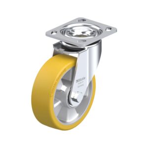 Six Inch Swivel Caster with Blickle Extrathane Wheel and Swivel Head Seal