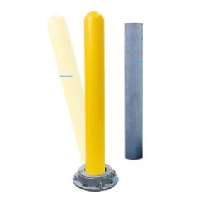 6 In. Bounce Back Flexible Bollards with 0.125 In. Bollard Covers