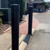 CINCO Decorative Bollard Covers in use near sidewalk