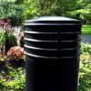 CINCO Decorative Bollard Covers in use in park close up