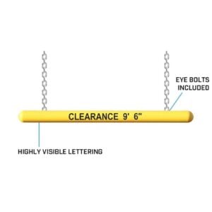Overhead Clearance Bar Specs