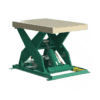 Industrial hydraulic scissor lift table from Barron Equipment