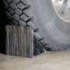 Wheel Chock in Use from Barron Equipment