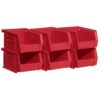 Red Storage Containers form Barron Equipment