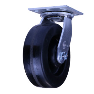 6 Inch Industrial Swivel Caster with Phenolic Wheel and Roller Bearing from Barron Equipment