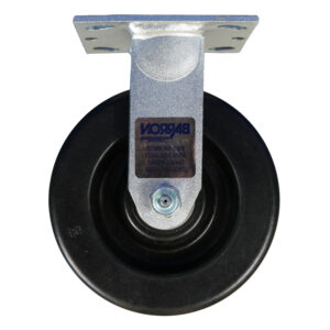 6 Inch Industrial Rigid Caster with Phenolic Wheel from Barron Equipment
