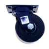 6 Inch Heavy Duty Kingpinless Rigid Caster with Nylon Wheel from Barron Equipment