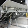 close up of bottom of mechanical dock leveler from Barron Equipment