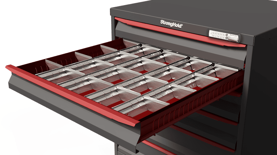MDS open drawer divider