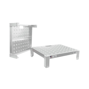 Barron Equipment Heavy Duty Aluminum Metal Work Platform