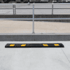 Reflective Rubber Parking Block from Barron Equipment