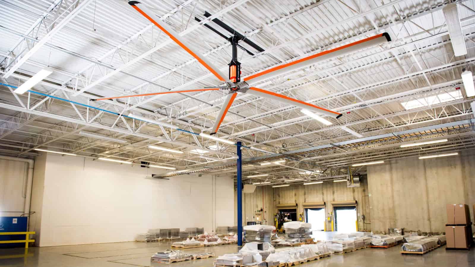 Stop Energy Loss at the Door—Then Optimize the Whole Space: Air Curtains and HVLS Fans