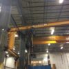 Column mounted HSI 313 cantilever jib crane supporting overhead lifting operations