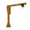 Freestanding jib crane with beam and hoist