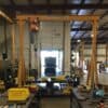 Heavy-duty gantry crane in industrial workshop