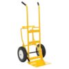 yellow cylinder truck from barron equipment