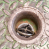 leveler brush seal on pull chain inside hatch