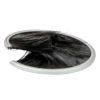 side view of brush leveler seal