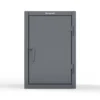counter height cabinet with door closed
