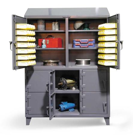 multiple user construction cabinet